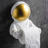 Brey Astro Tissue Holder in Creative Bathroom Setup