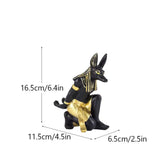 Anubis Egyptian Wine Bottle Holder - Sculptural Design
