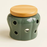 Brisa Ceramic Jar Holding Ginger and Garlic