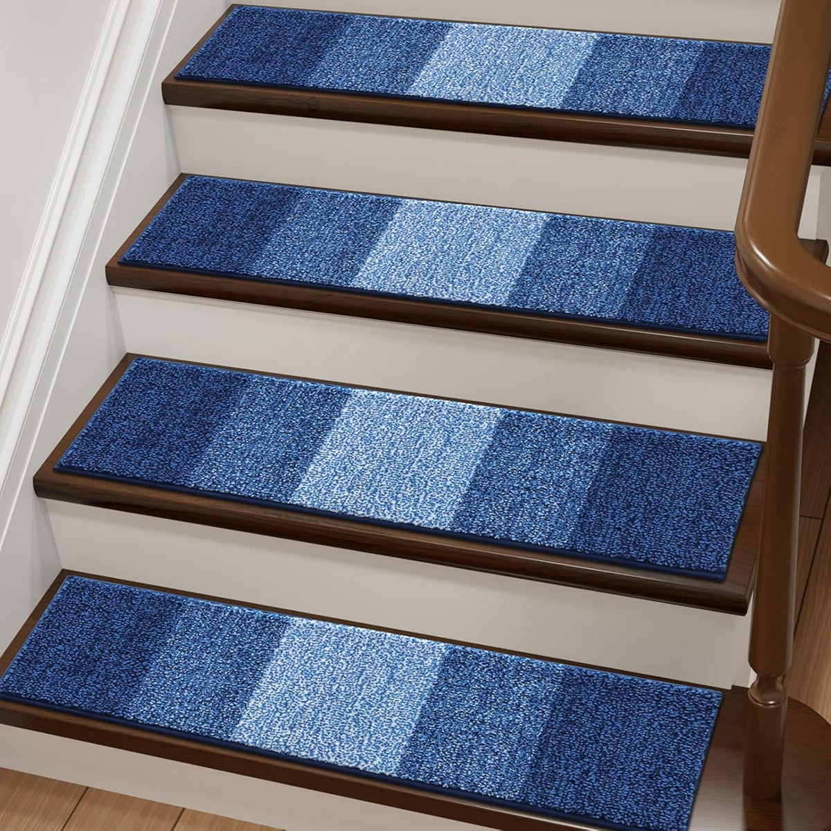 Vorya reusable dark blue stair treads comfort and safety